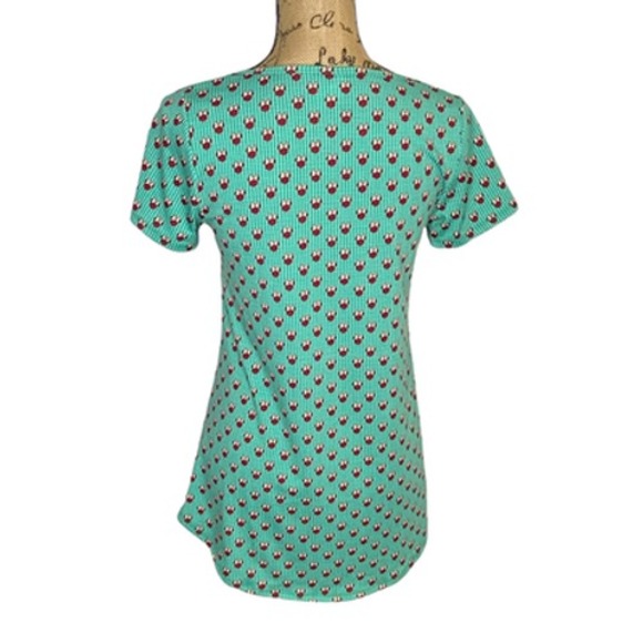 Lularoe Shirt Womens XXS 2XS Classic T Tunic Disney Multi color Stretch (4333) - Picture 4 of 10